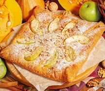 Пеновани с тыквой и яблоком