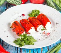 Рулеты из болгарского перца