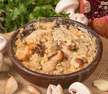 Чакондрили с цыпленком