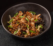 Рис с курицей терияки