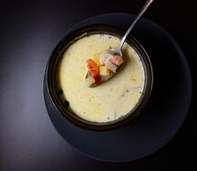Уха по-фински с волжским судаком