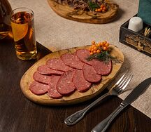 Колбаса сырокопченая из мяса дичи