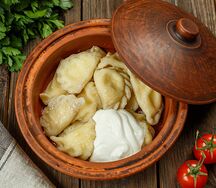 Вареники с вишней