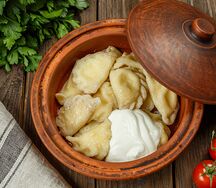 Вареники с картофелем и грибами