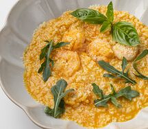 Ризотто с креветками