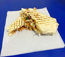 Шаурма куриная на углях