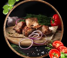 Шашлык из cвинoй шейки