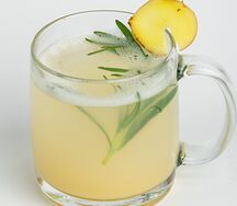 Имбирный чай с розмарином