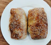 Самса с курицей и сыром