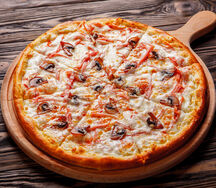 Пицца Ветчина и грибы