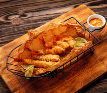 Креветки темпура