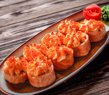 Запеченный ролл Калифорния