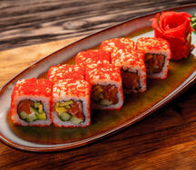 Ролл Калифорния с крабом