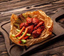 Куриные крылышки барбекю