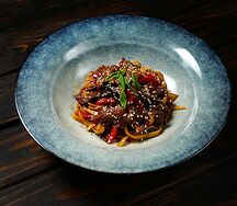 Лапша удон с говяжьей вырезкой