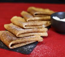 Блинчики с маслом