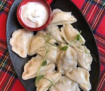 Вареники с картофелем и грибами