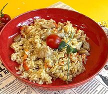 Плов с курицей