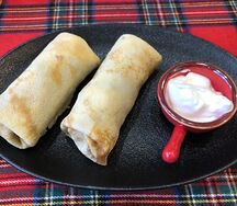 Блины с мясом