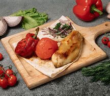 Овощи на мангале