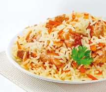 Плов со свининой и пряностями