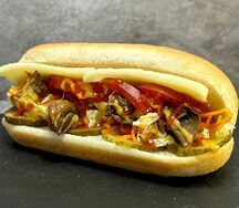 Хот-дог вегетарианский