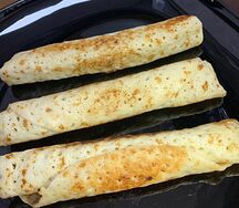 Блины с мясом