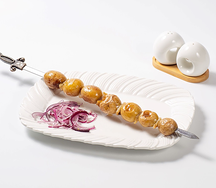 Шашлык из молодого картофеля