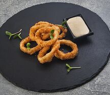 Кольца кальмара в панировке