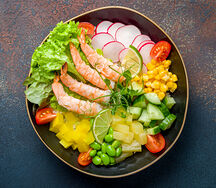 Поке с креветкой