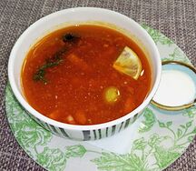 Солянка сборная мясная