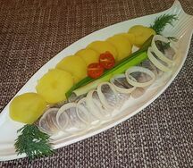 Селёдка с картошкой