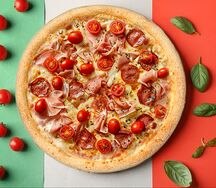 Пицца Ветчина и томаты