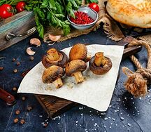 Грибы на углях