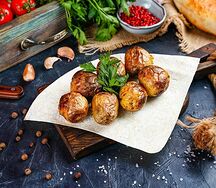 Картофель на углях