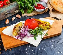 Овощи на мангале