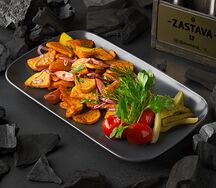 Картофель по-охотничьи