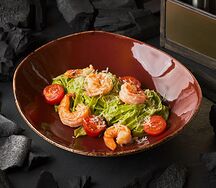 Фетучини с креветками