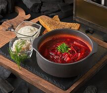 Борщ с говядиной