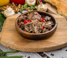 Куриная печень по-Грузински