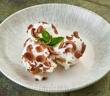 Профитроли с кремом из мороженого