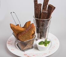 Гренки бородинские