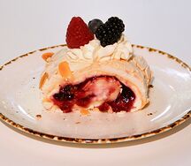 Меренговый рулет