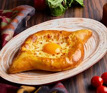 Хачапури по-аджарски классическое