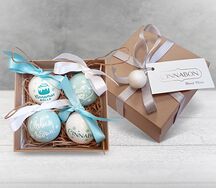 Набор брендированных новогодних шаров