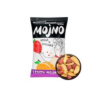 Mojno Натуральные хрустящие чипсы Персик и клубника Милкшейк