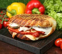 Шаурма в лепешке