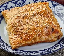 Самса слоеная с курицей