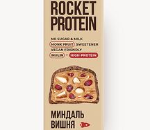 Батончик протеиновый с миндалем и вишней в шоколаде Rocket