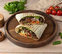 Донер говяжий в греческой пите